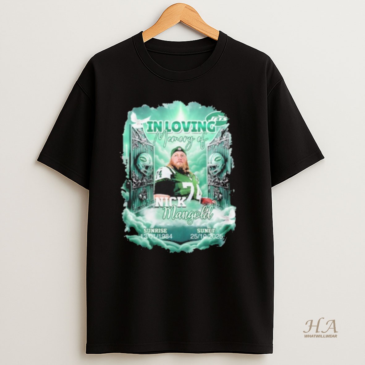 Official Nick Mangold In Loving Memory T Shirt
