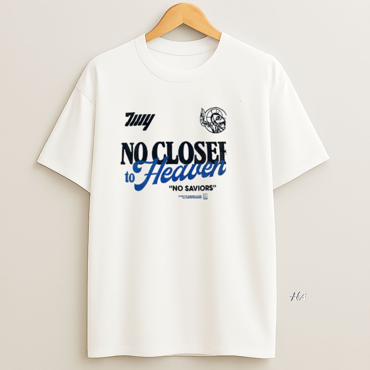Official No Closer To Heaven 10 Year Anniversary T Shirt