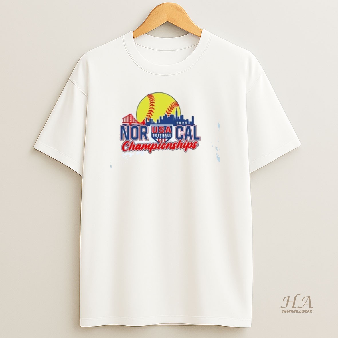 Official Norcal Championships Usa Softball 2025 Shirt