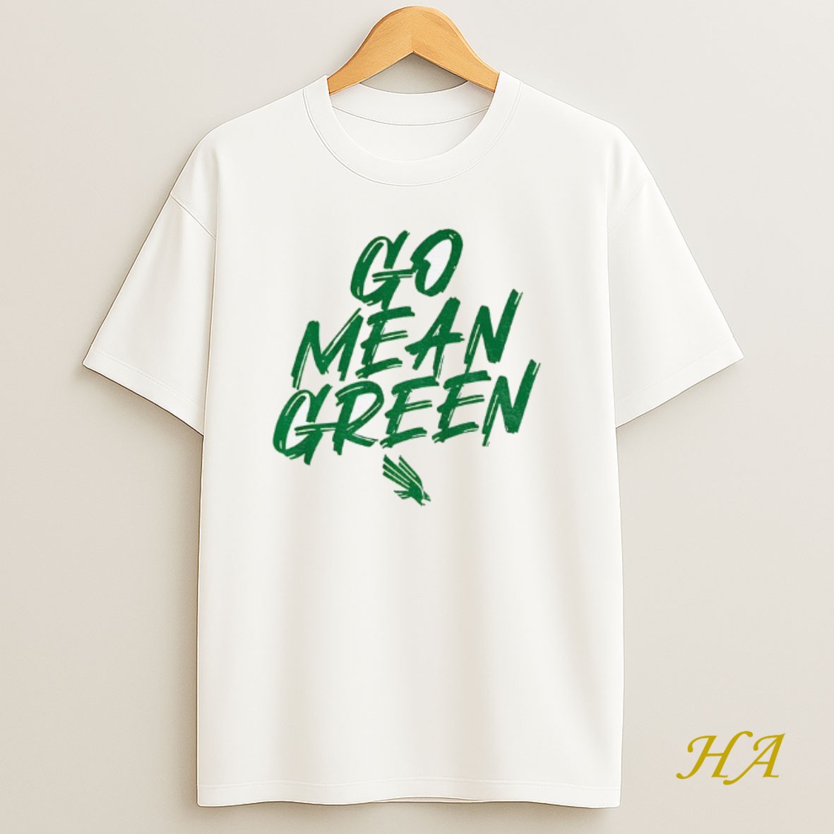 Official North Texas Slogan Go Mean Green Shirt