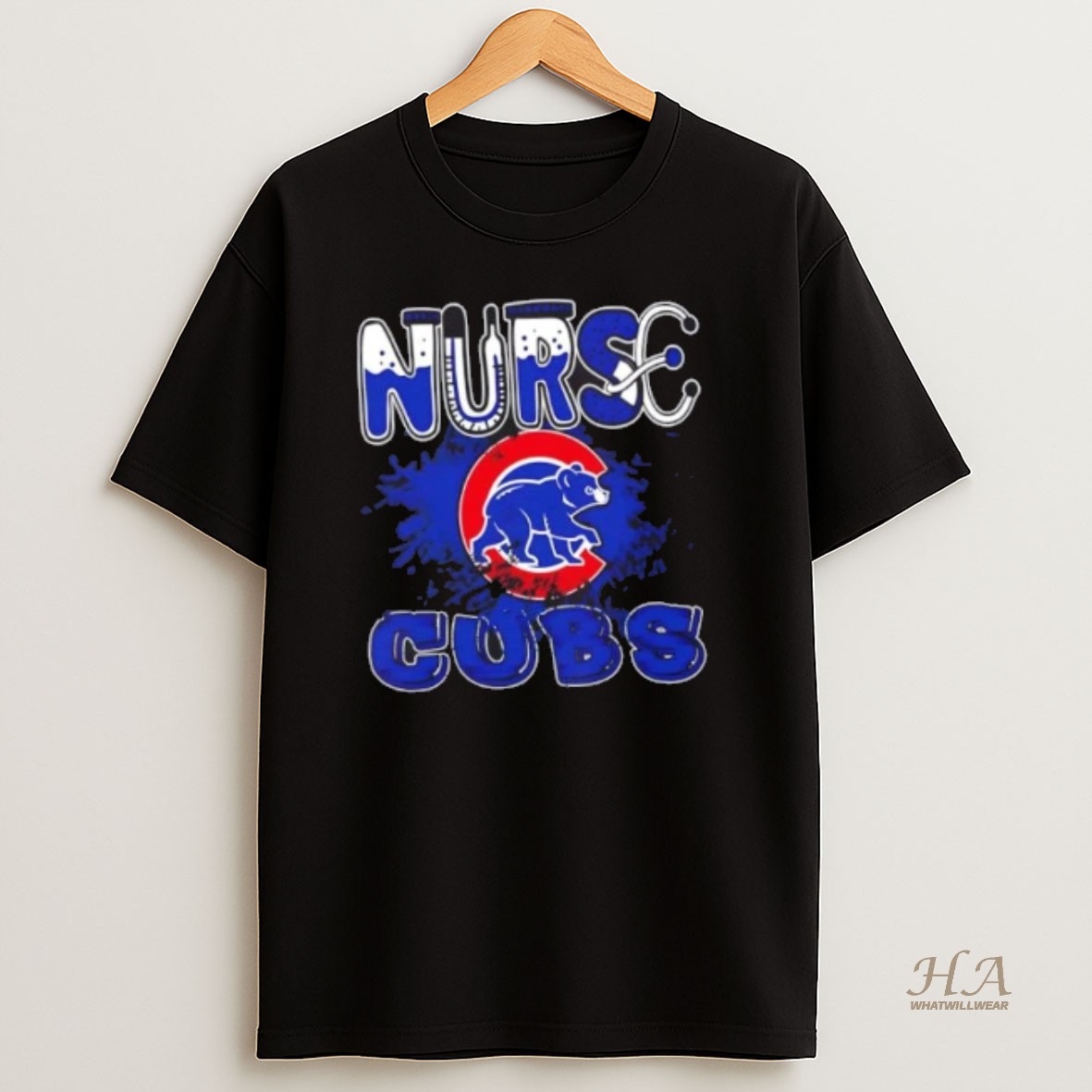 Official Nurse X Chicago Cubs Baseball Shirt