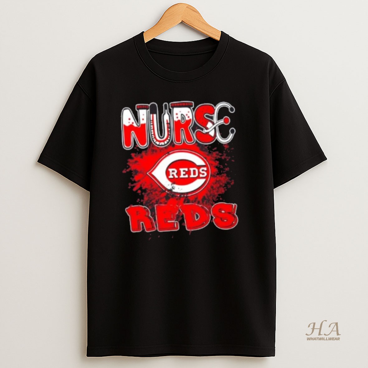 Official Nurse X Cincinnati Reds Baseball Shirt