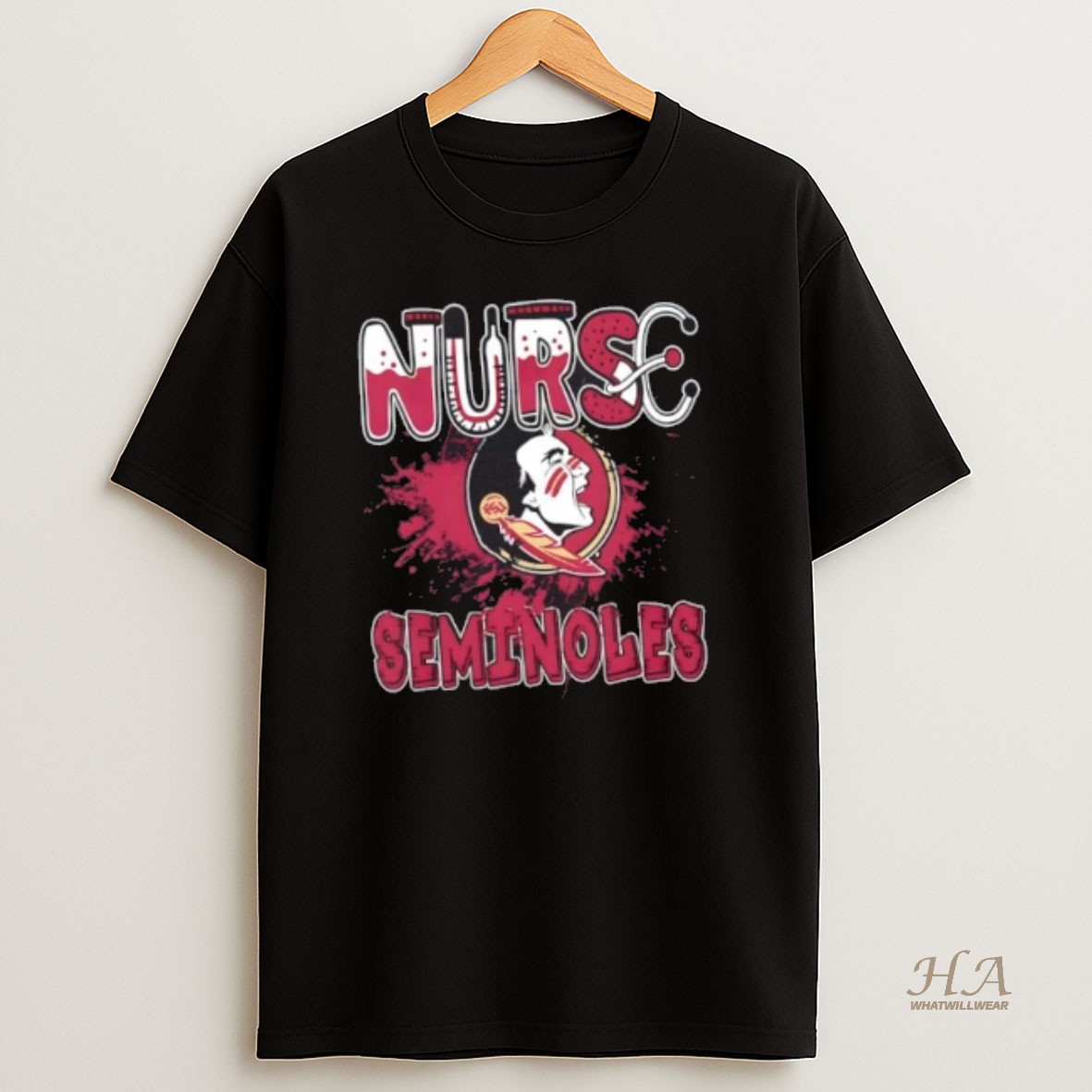 Official Nurse X Florida State Seminoles Football Shirt