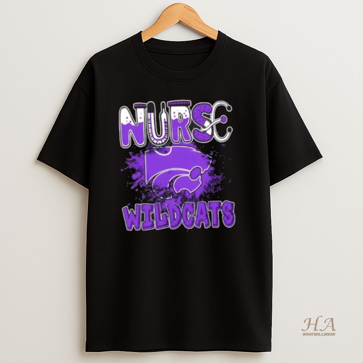 Official Nurse X Kansas State Wildcats Football Shirt