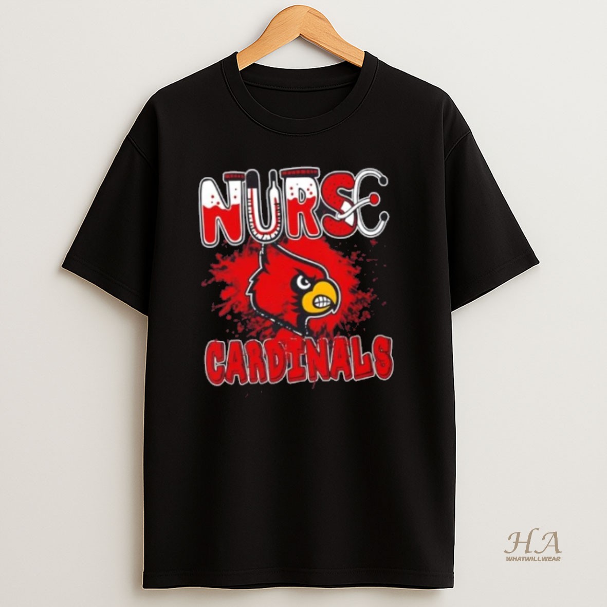 Official Nurse X Louisville Cardinals Football Shirt