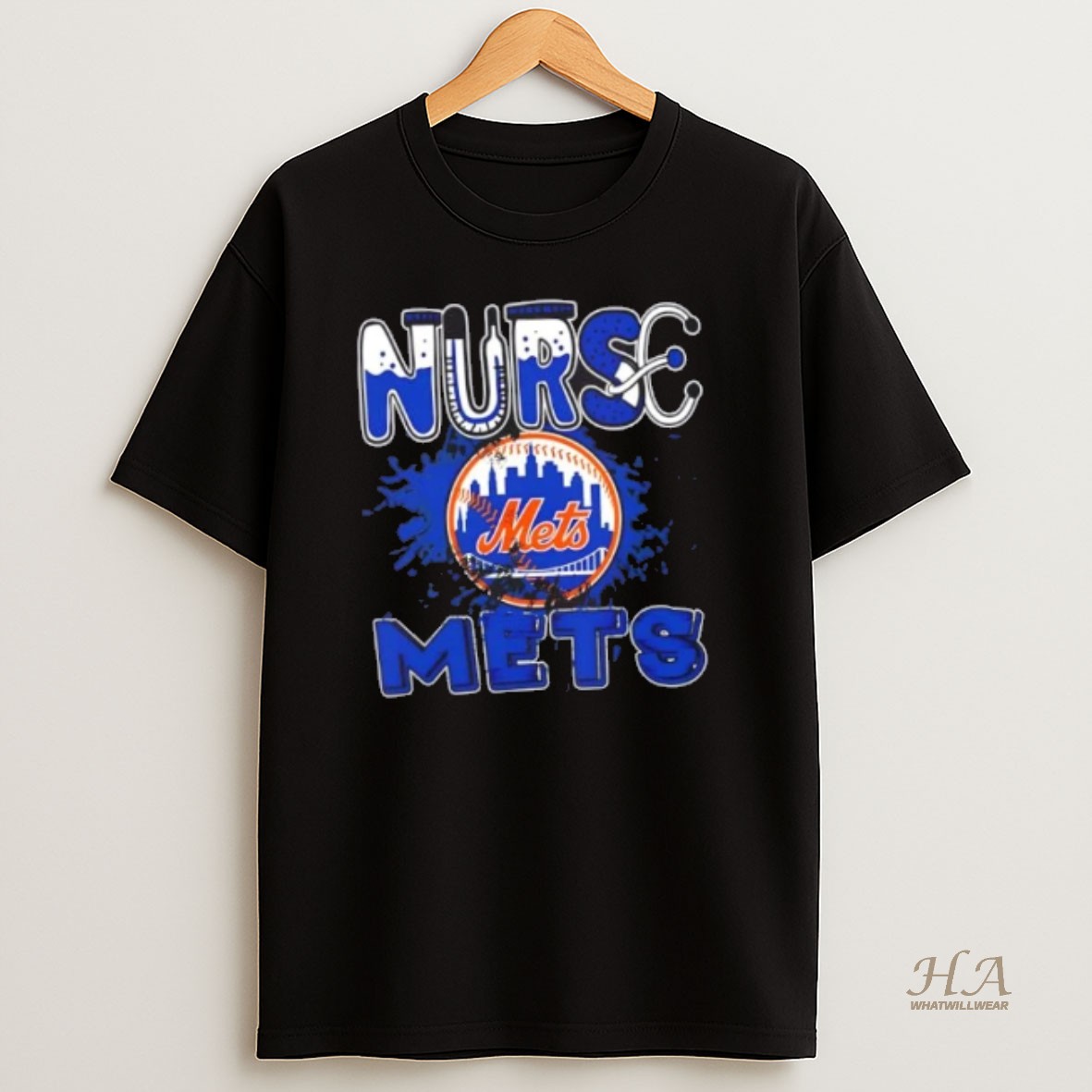 Official Nurse X New York Mets Baseball Shirt