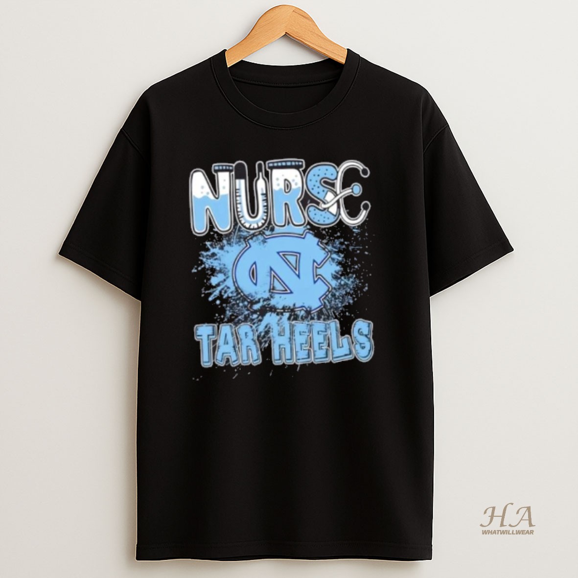 Official Nurse X North Carolina Tar Heels Football Shirt