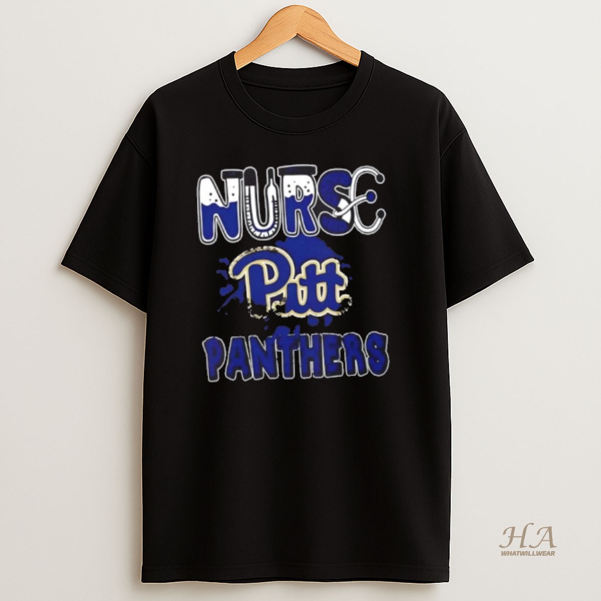 Official Nurse X Pittsburgh Panthers Football Shirt