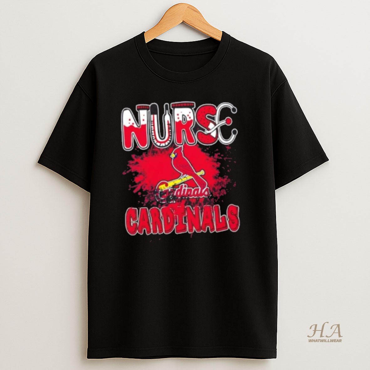 Official Nurse X St Louis Cardinals Baseball Shirt