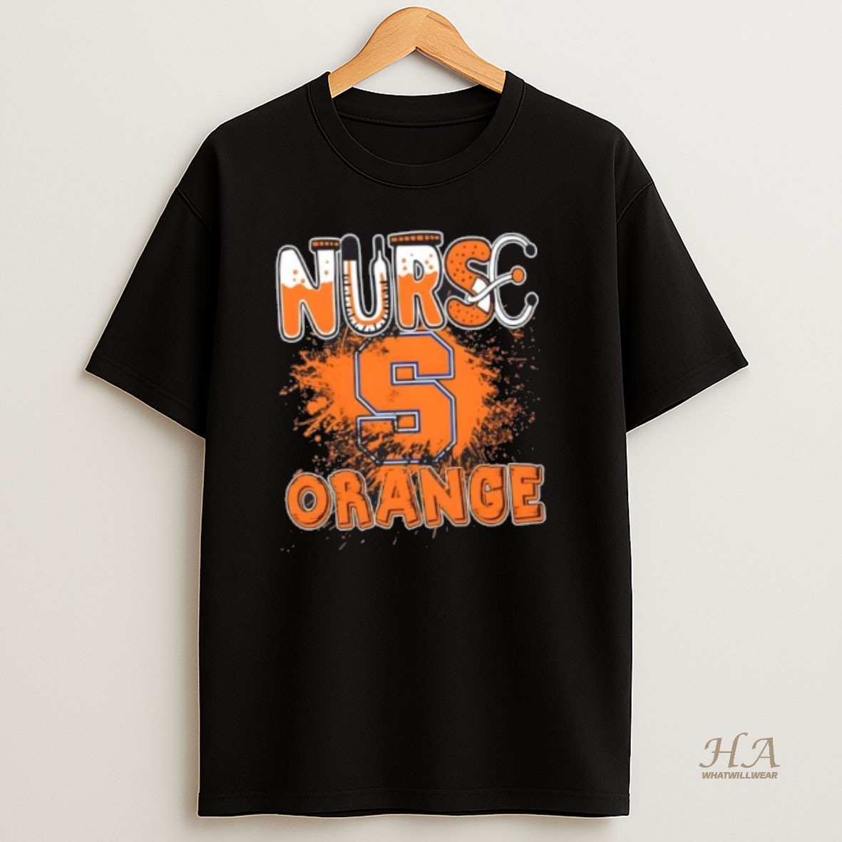 Official Nurse X Syracuse Orange Football Shirt