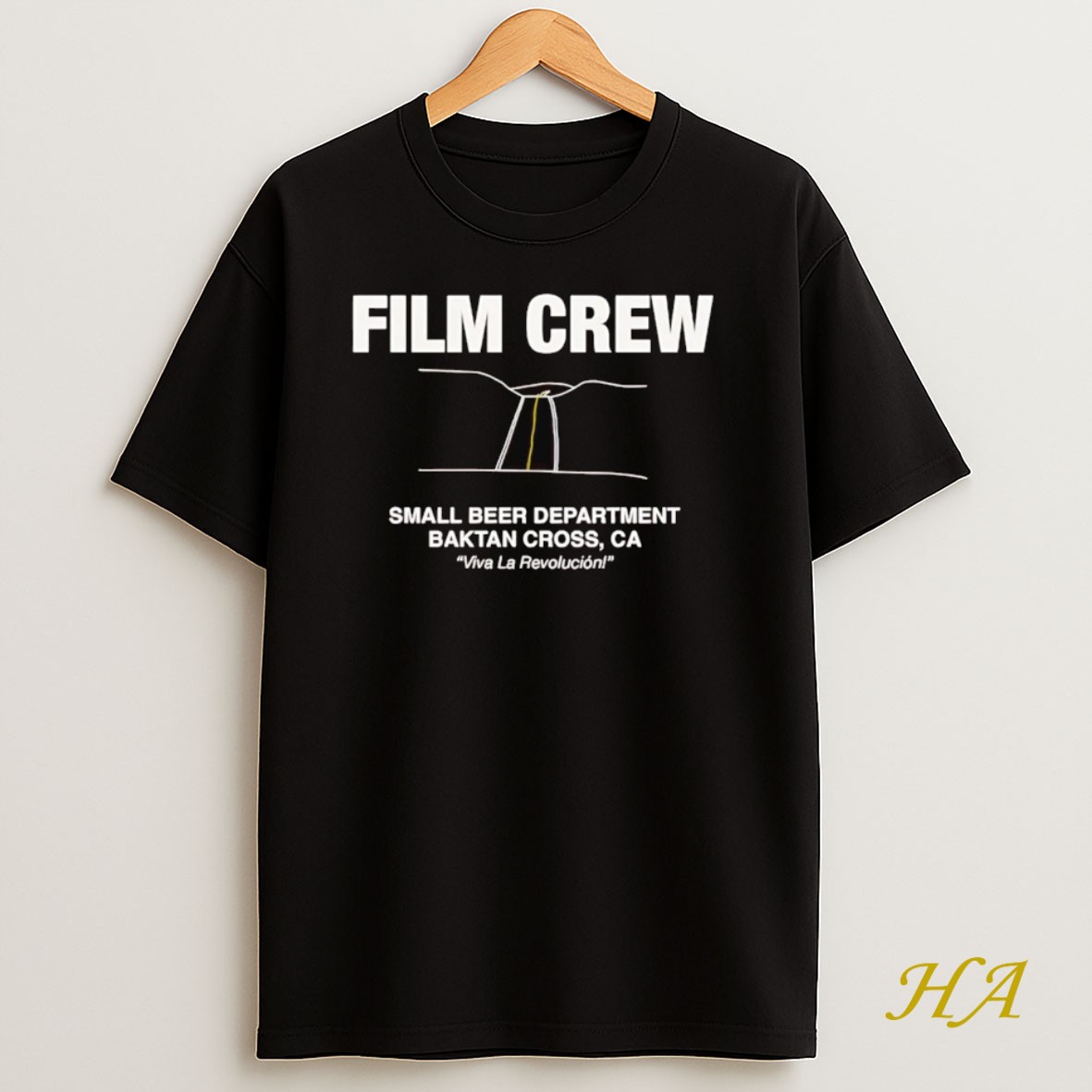 Official Obaa Film Crew Small Beer Department Baktan Cross Ca T Shirt