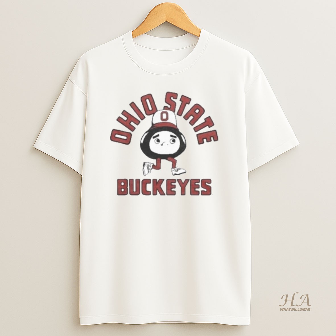 Official Ohio State Buckeyes Brutus Mascot T Shirt