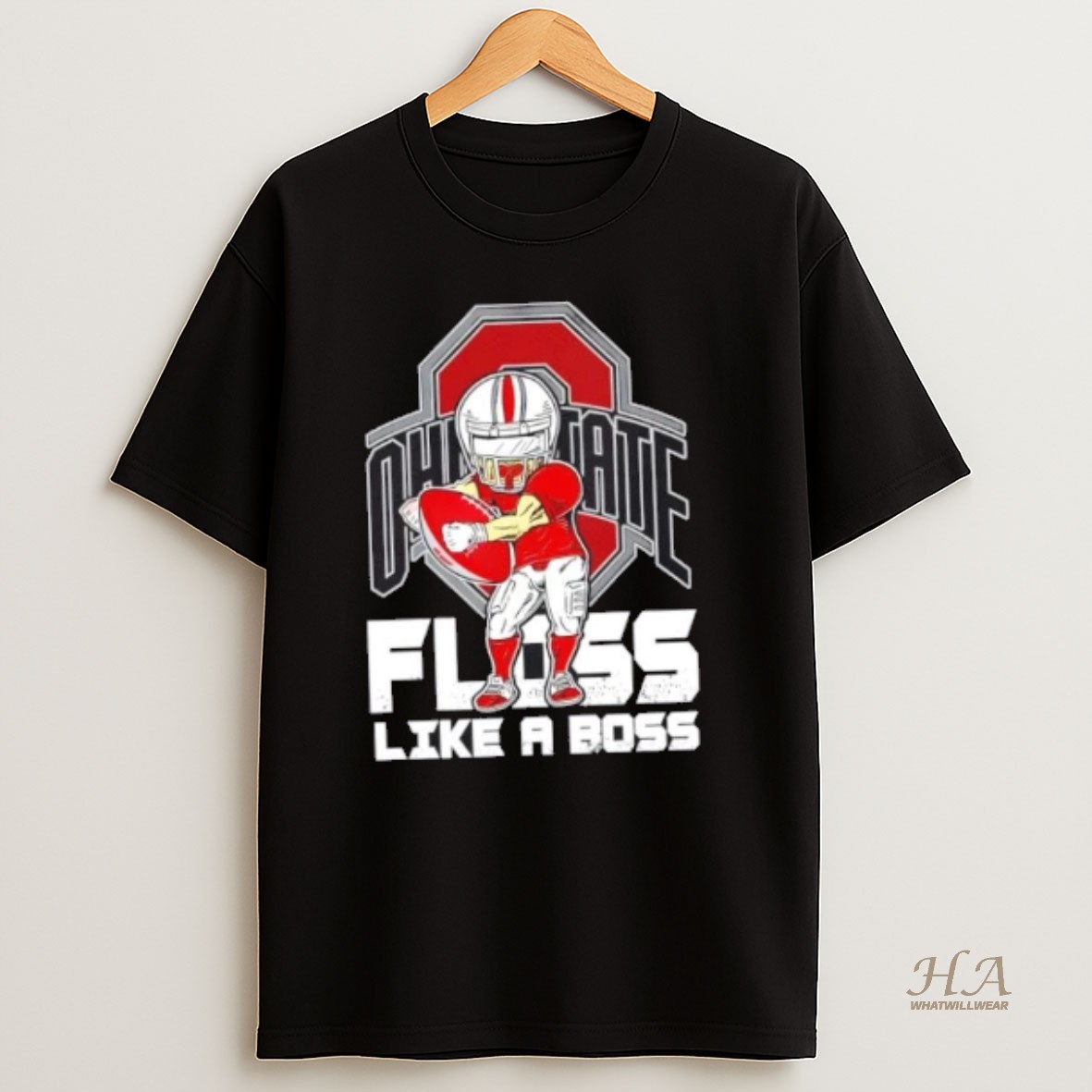 Official Ohio State Buckeyes Football Floss Like A Boss Shirt