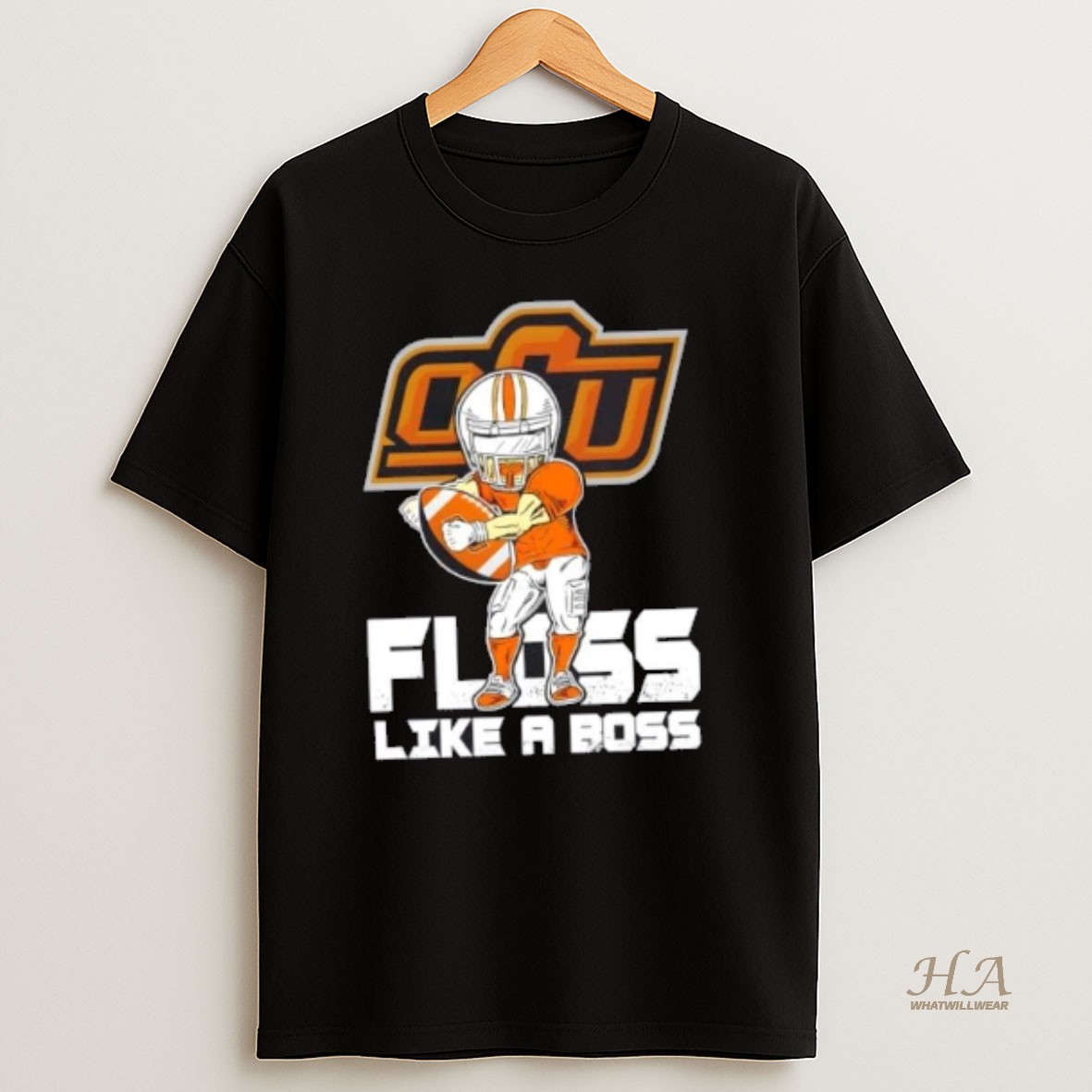 Official Oklahoma State Cowboys Football Floss Like A Boss Shirt
