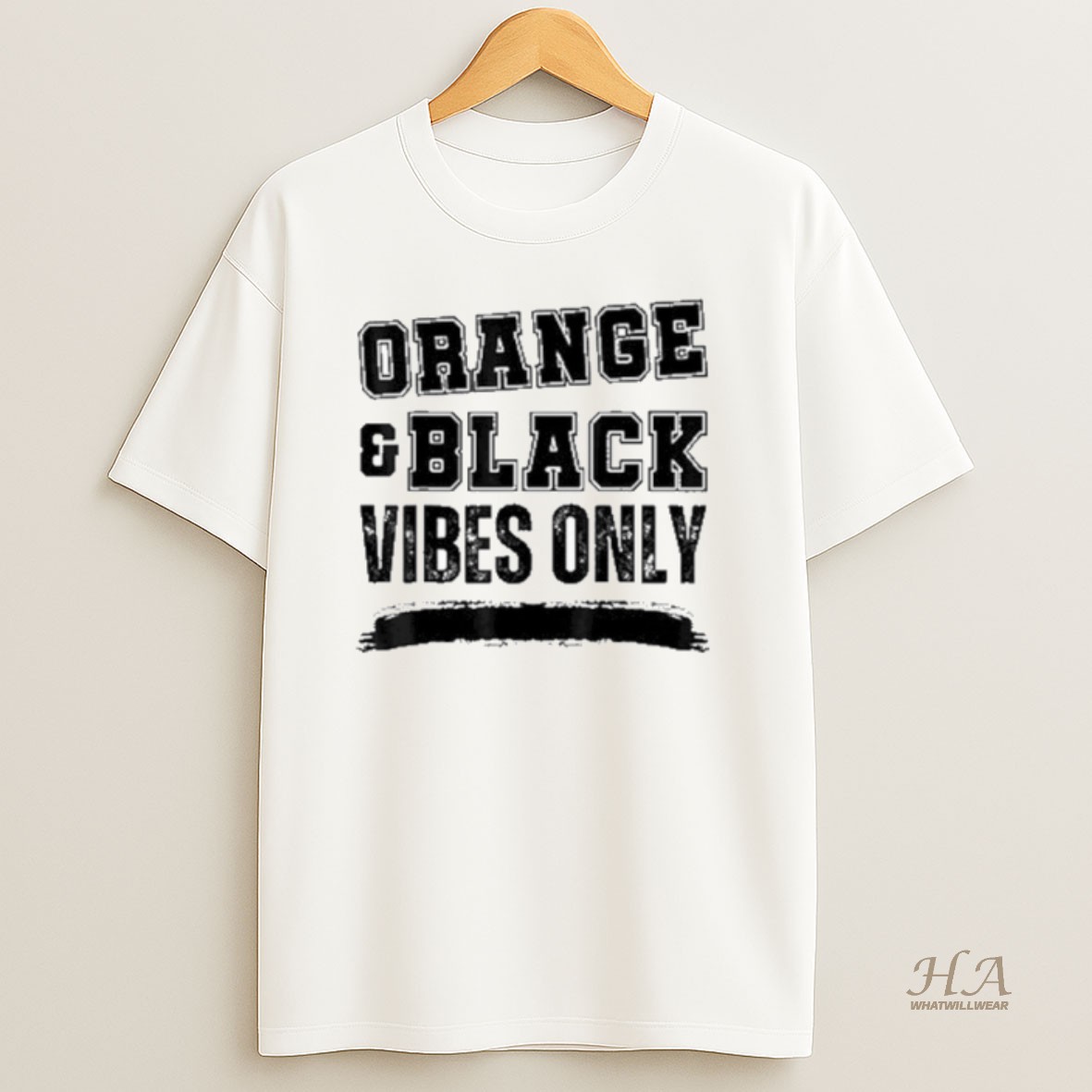 Official Orange And Black Game Day T Shirt
