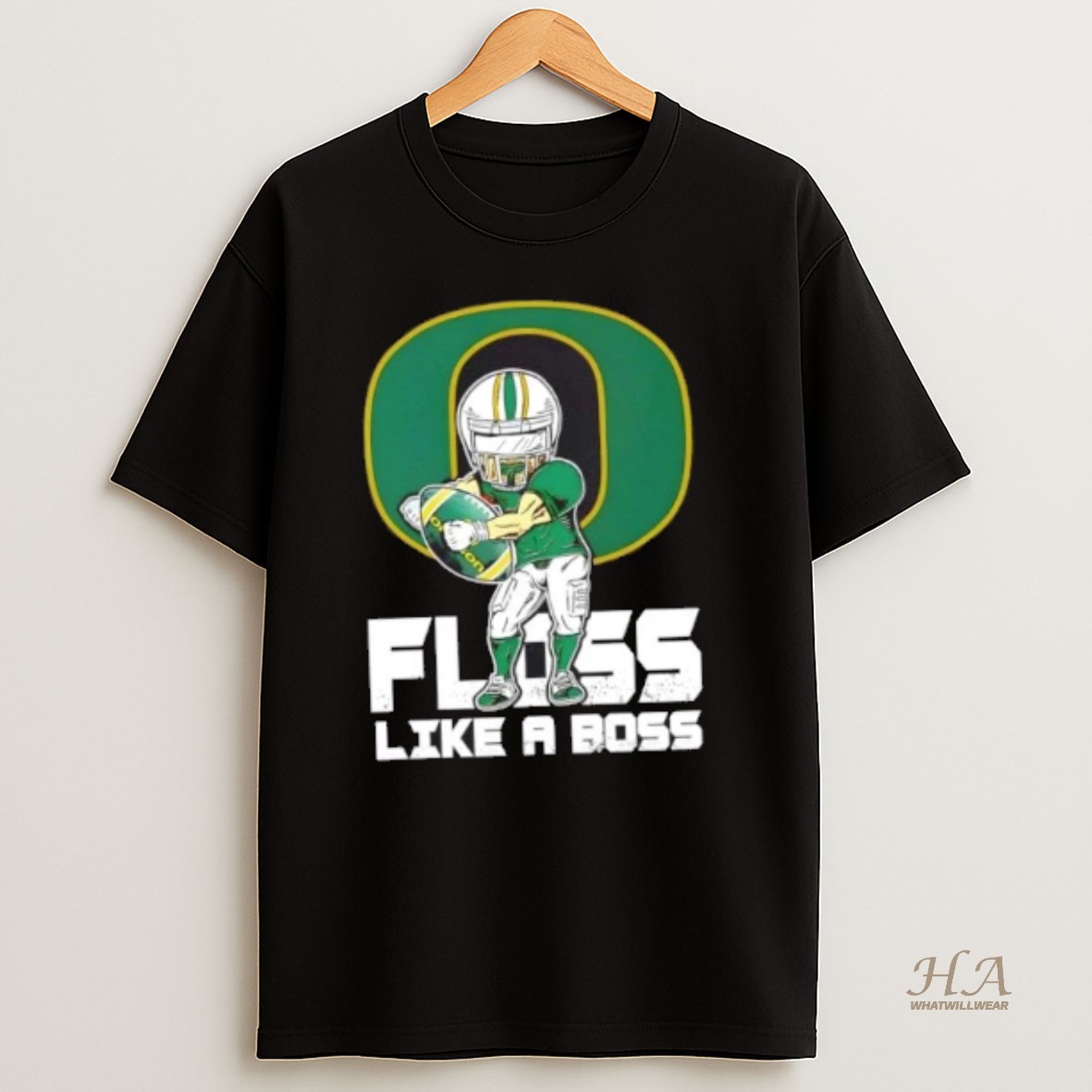 Official Oregon Ducks Football Floss Like A Boss Shirt