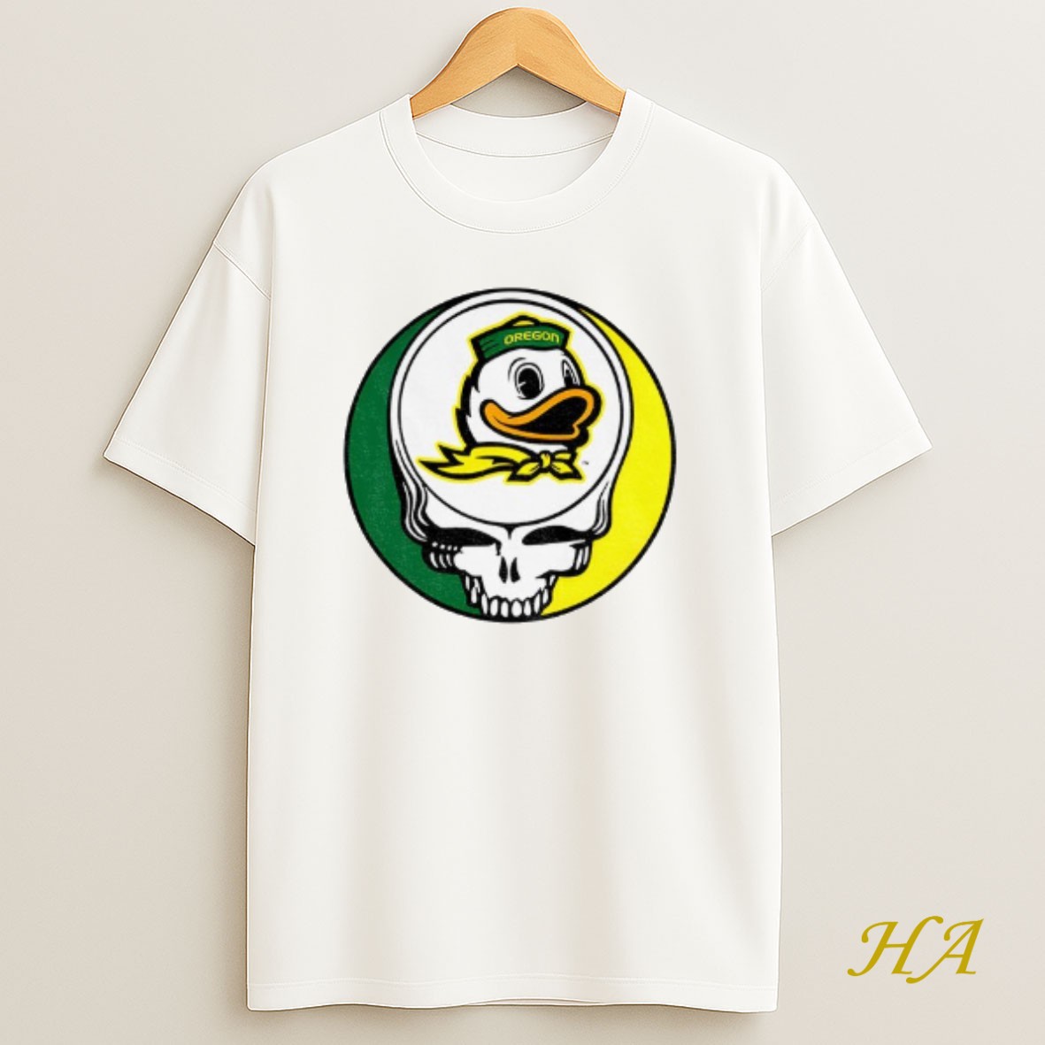 Official Oregon Ducks X Grateful Dead T Shirt