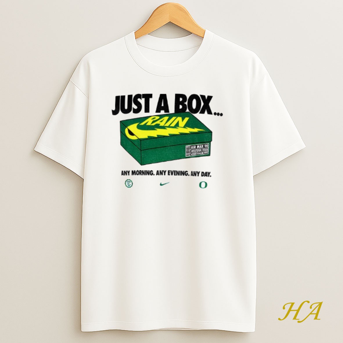 Official Oregonxdead Box Of Rain Any Morning Any Evening Any Day Shirt