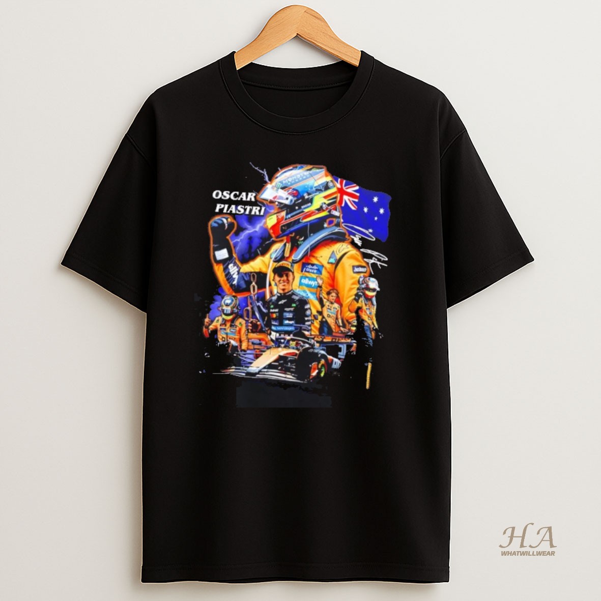 Official Oscar Piastri 2025 Belgian Grand Prix At Spa Francorchamps Shirt