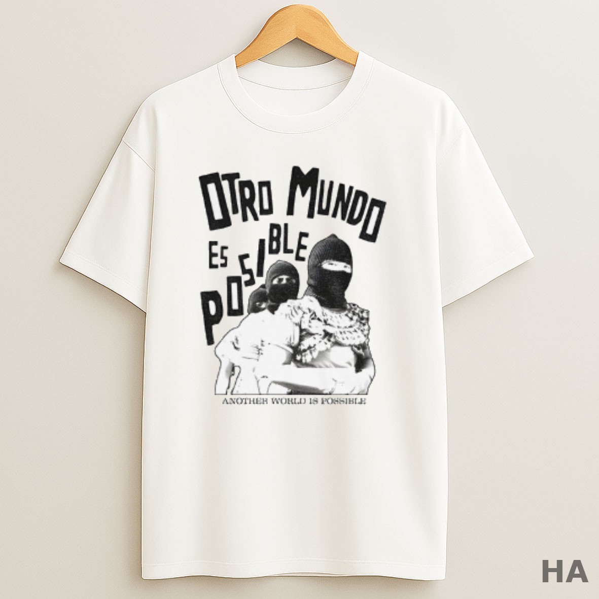 Official Otro Mundo Es Posible Another World Is Possible Zapatista T Shirt