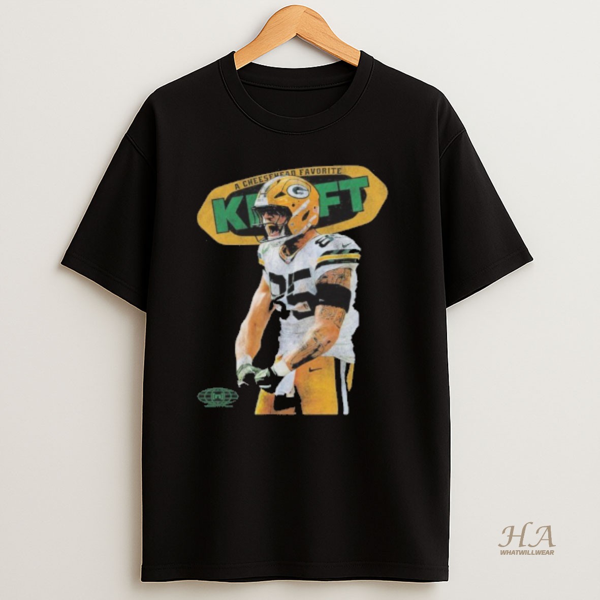 Official Packers Tucker Kraft A Cheesehead Favorite Kraft T Shirt