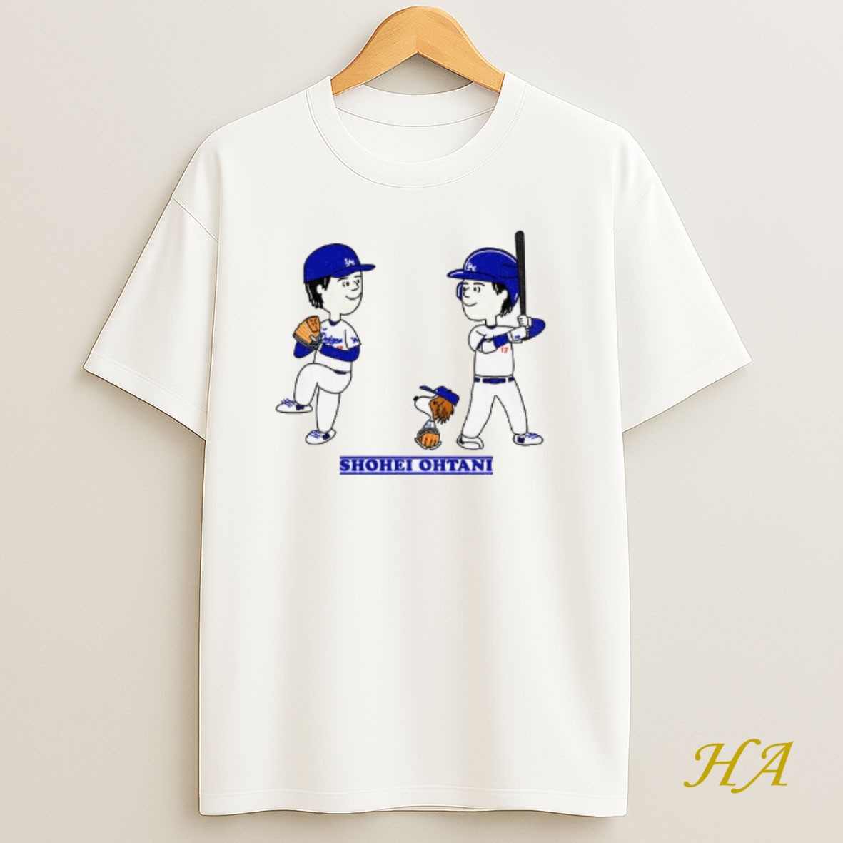 Official Peanuts Woodstock X Shohei Ohtani Los Angeles Dodgers Mlb Baseball 2025 T Shirt