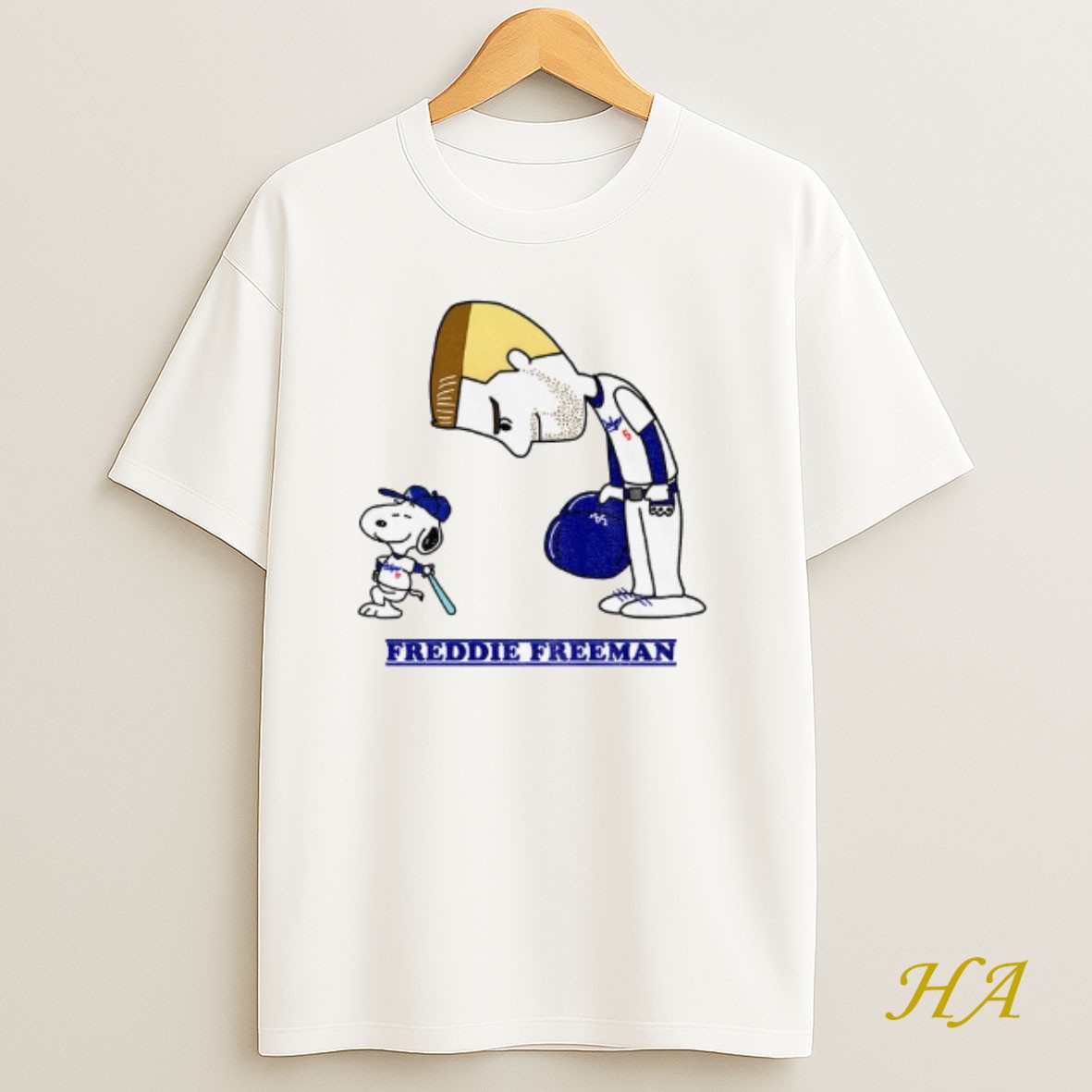 Official Peanuts And Freddie Freeman Los Angeles Dodgers Mlb Baseball 2025 T Shirt