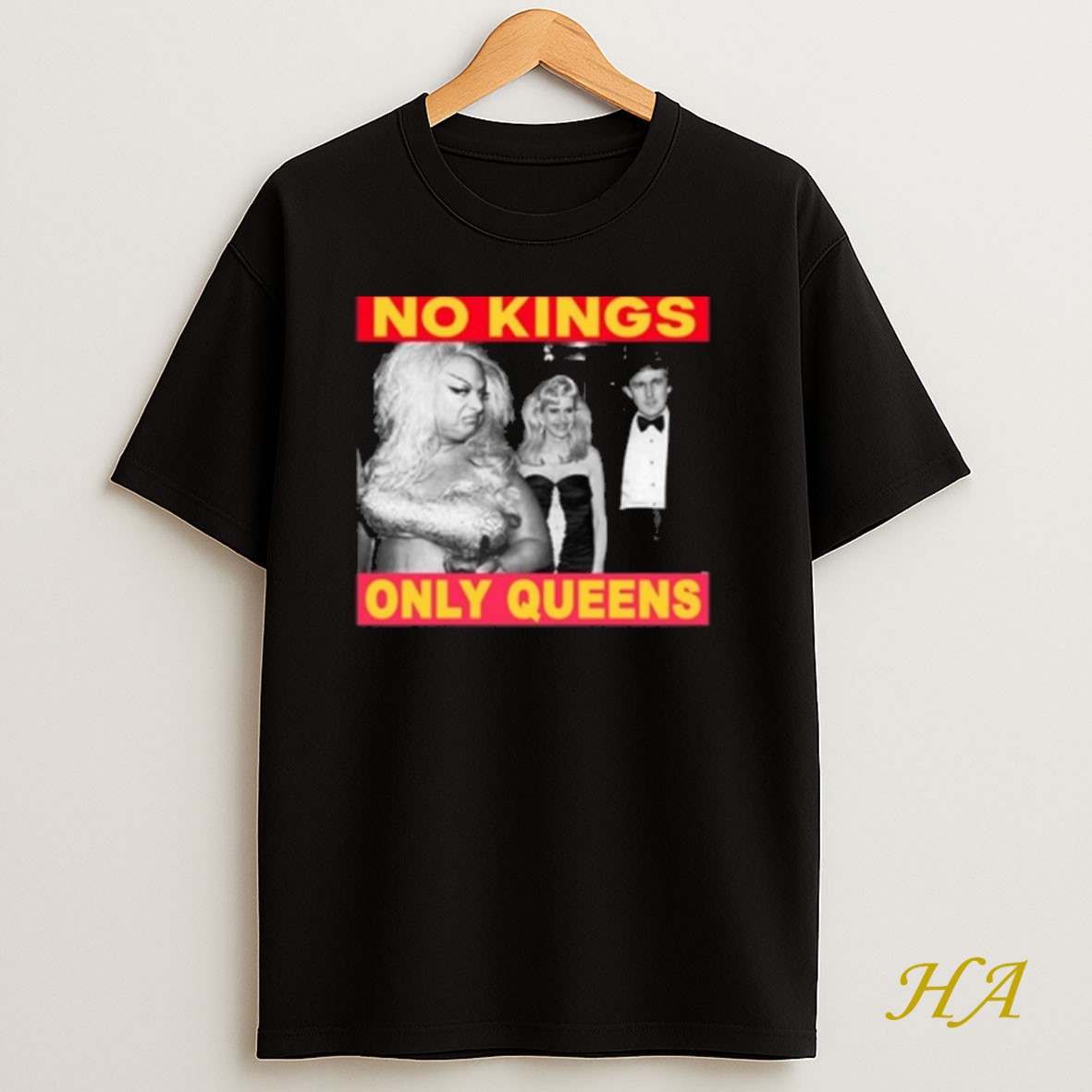 Official Pedro Pascal No Kings Only Queens 2025 T Shirt