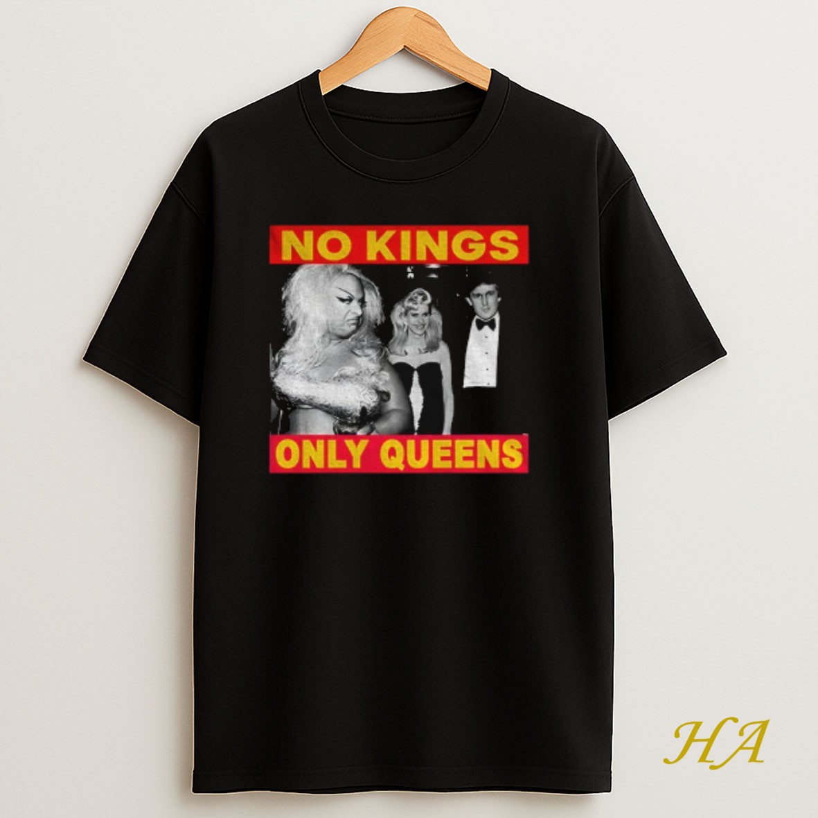 Official Pedro Pascal No Kings Only Queens T Shirt