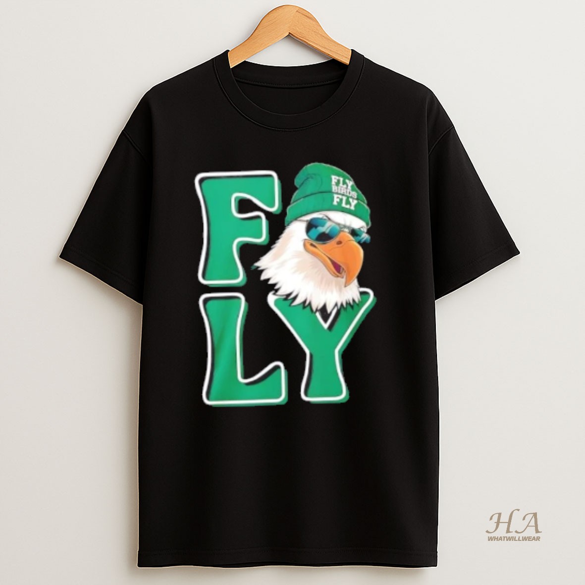 Official Philadelphia Eagles Football Fly Birds Fly T Shirt