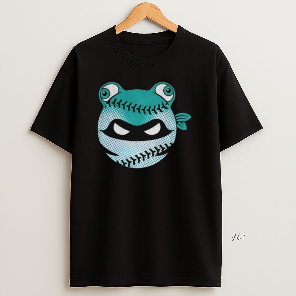 Official Pitching Ninja Humpy Salmon Seattle Mariners Baseball T Shirt