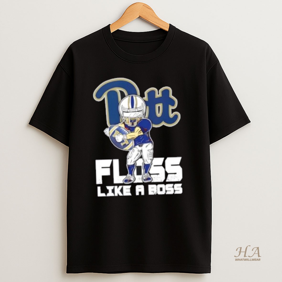 Official Pittsburgh Panthers Football Floss Like A Boss Shirt