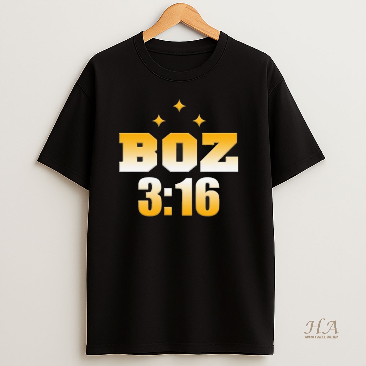 Official Pittsburgh Steelers Boz 3 16 T Shirt