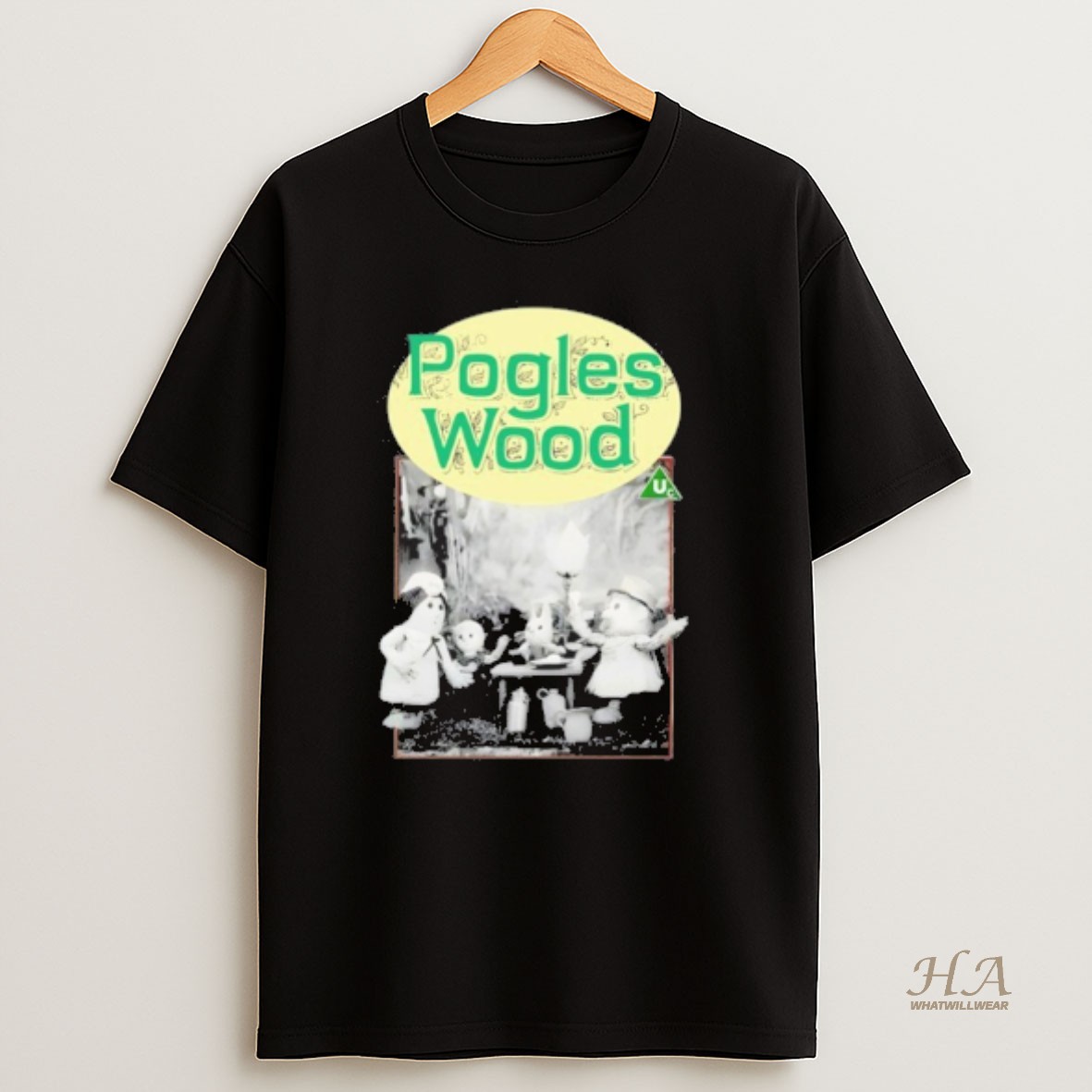 Official Pogles Wood Character T Shirt