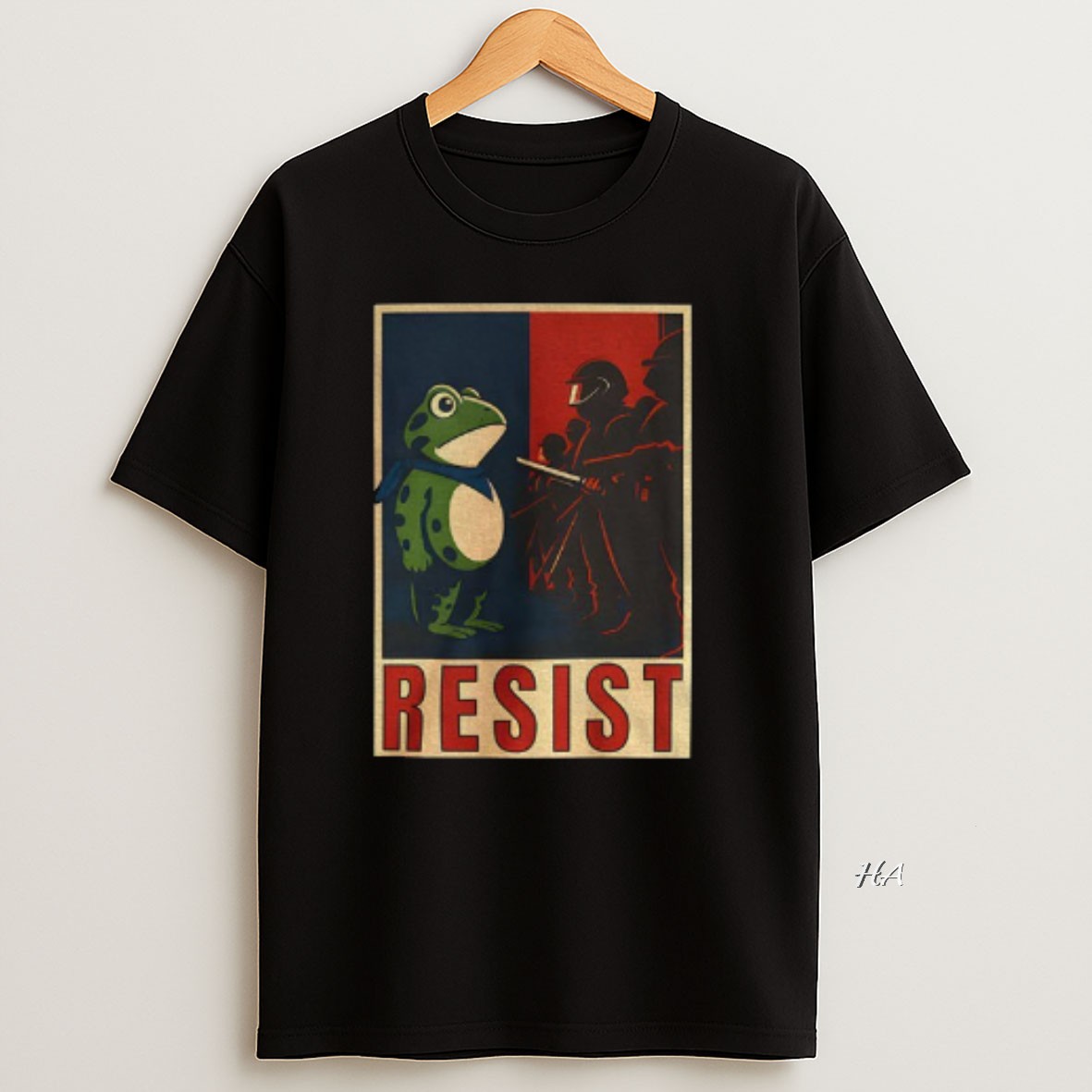 Official Portland Frog Resist Antifa 2025 Political T Shirt