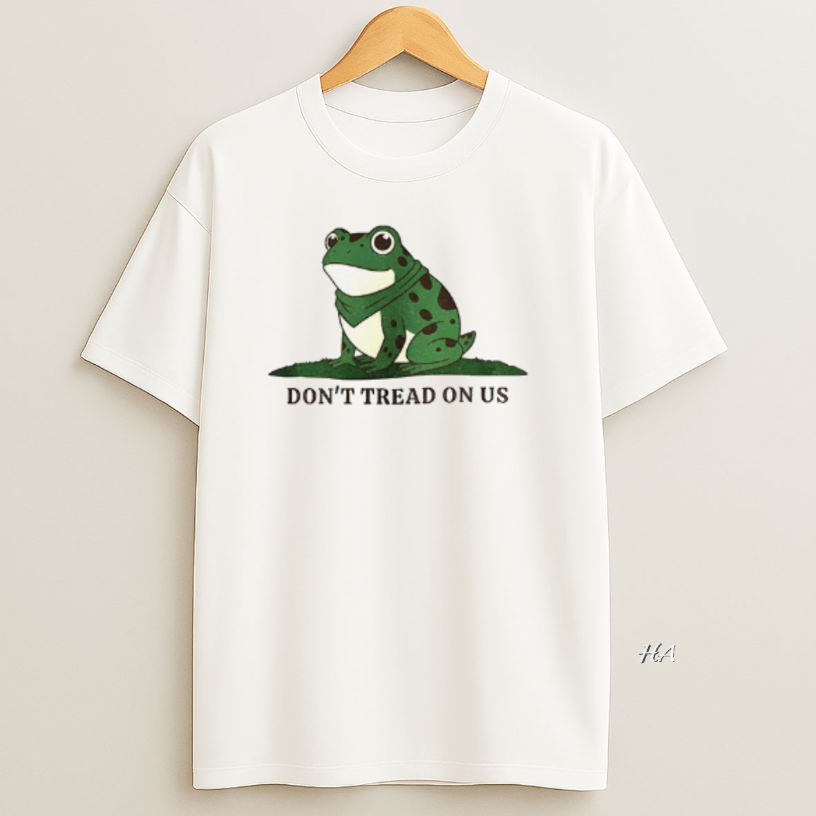 Official Portland Frog Dont Tread On Us 2025 Political T Shirt