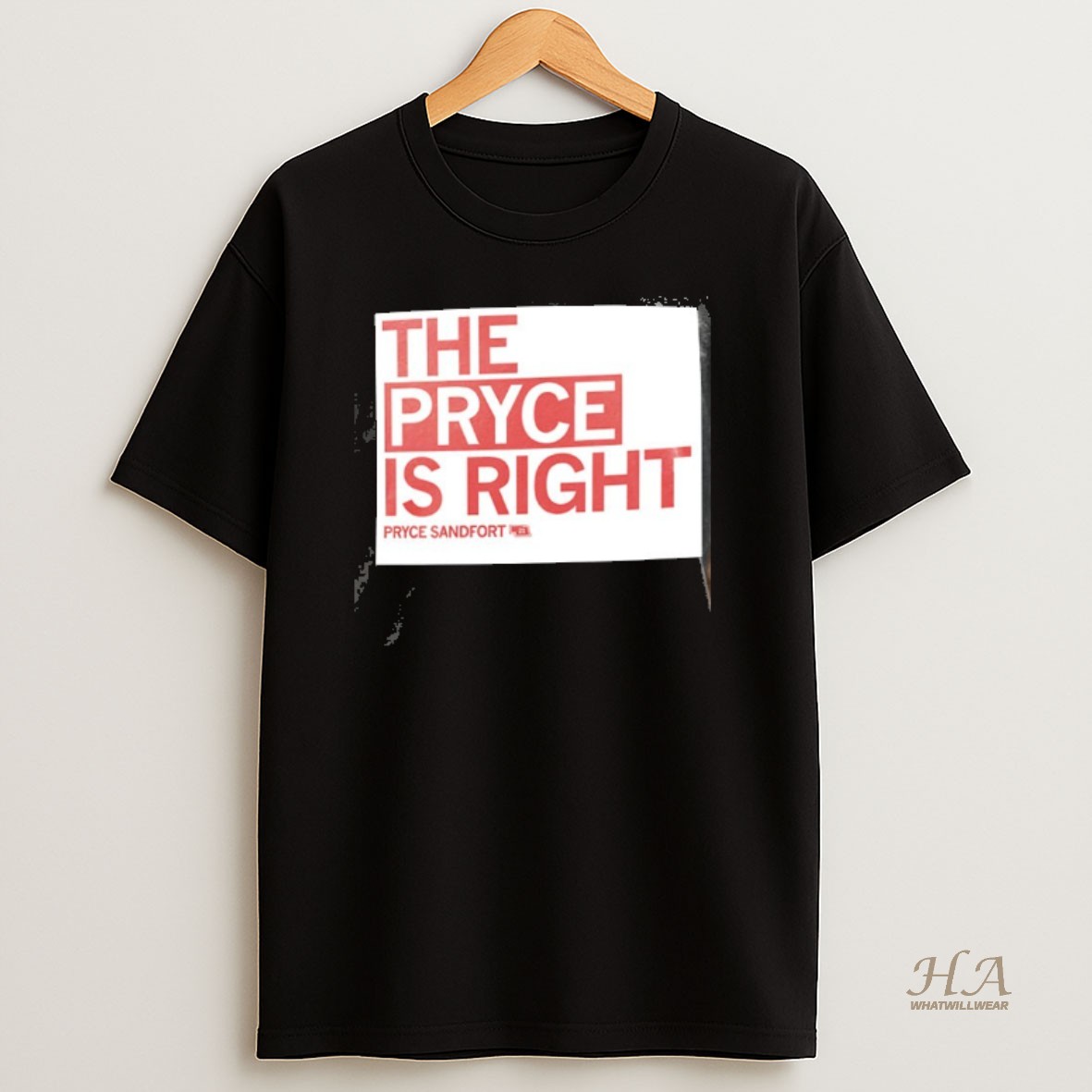 Official Pryce Sandrort 21 The Pryce Is Right 2 Sided Shirt