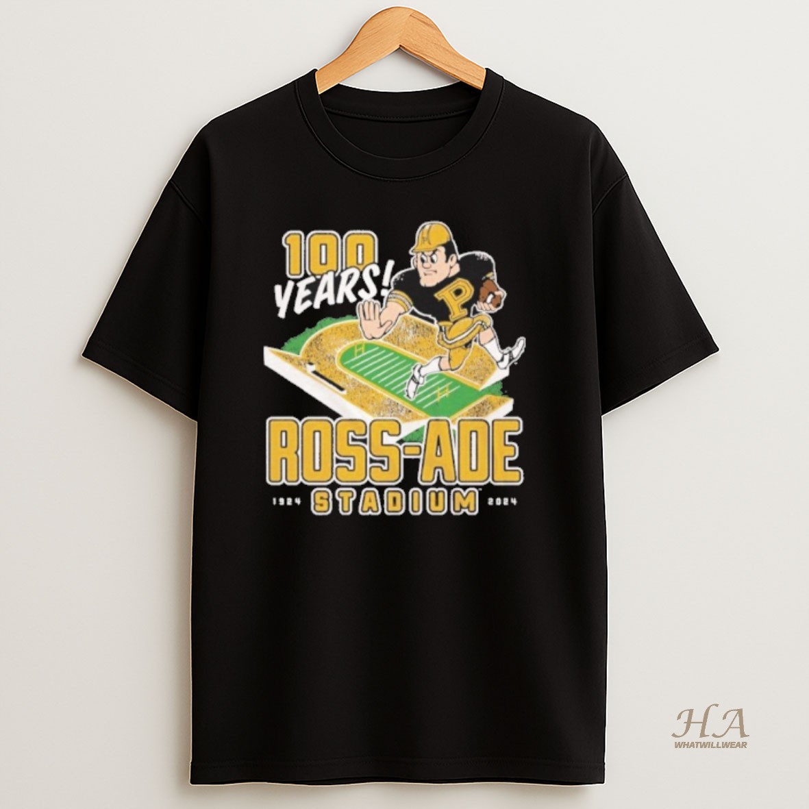 Official Purdue Boilermakers 100 Years Ross Ade Stadium T Shirt