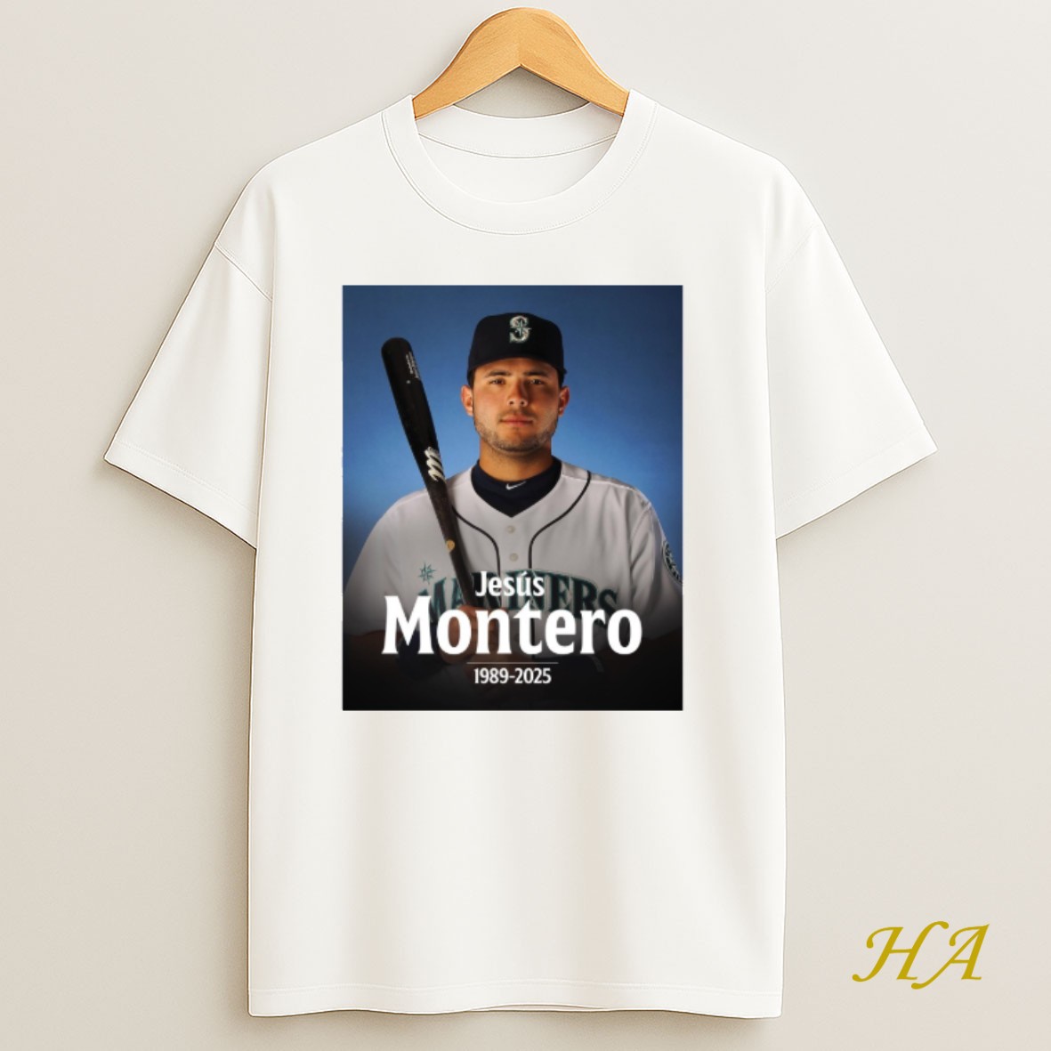 Official Rip Former Major League Player Jesus Montero 1989 2025 Mlb T Shirt