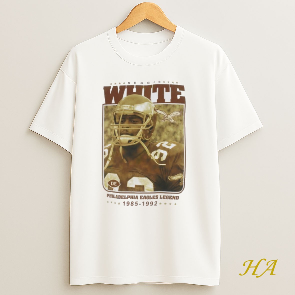 Official Reggie White Philadelphia Eagles Legend 1985 1992 Shirt