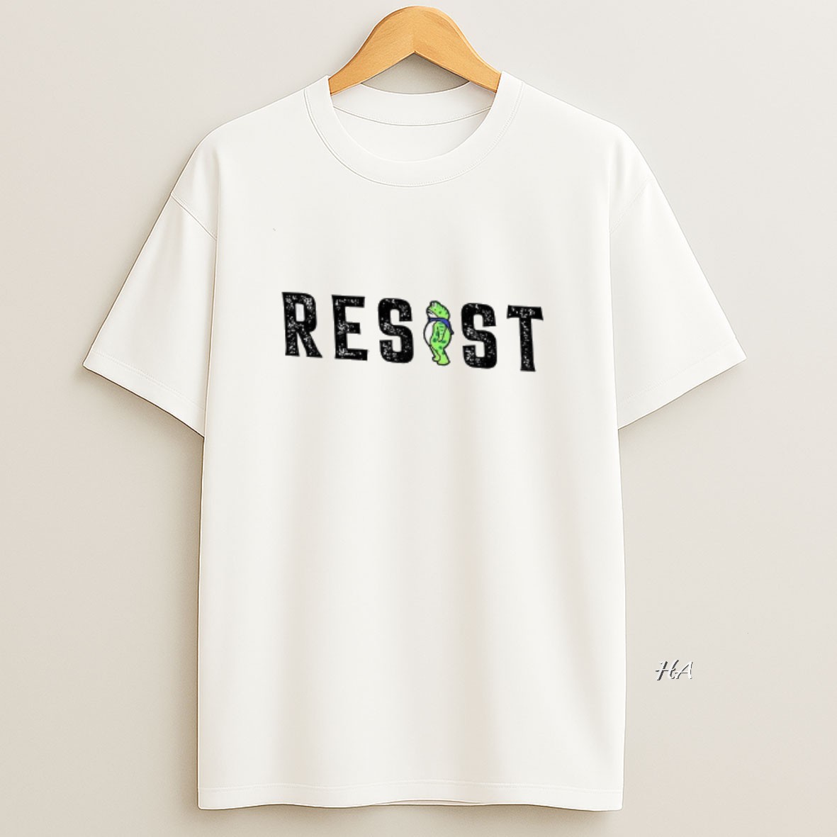 Official Resist Portland Frog Anti Ice 2025 T Shirt