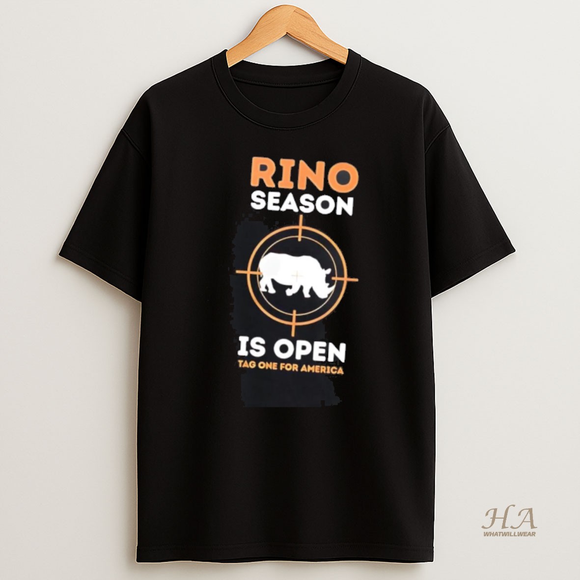 Official Rino Season Is Open Tag One For America Shirt