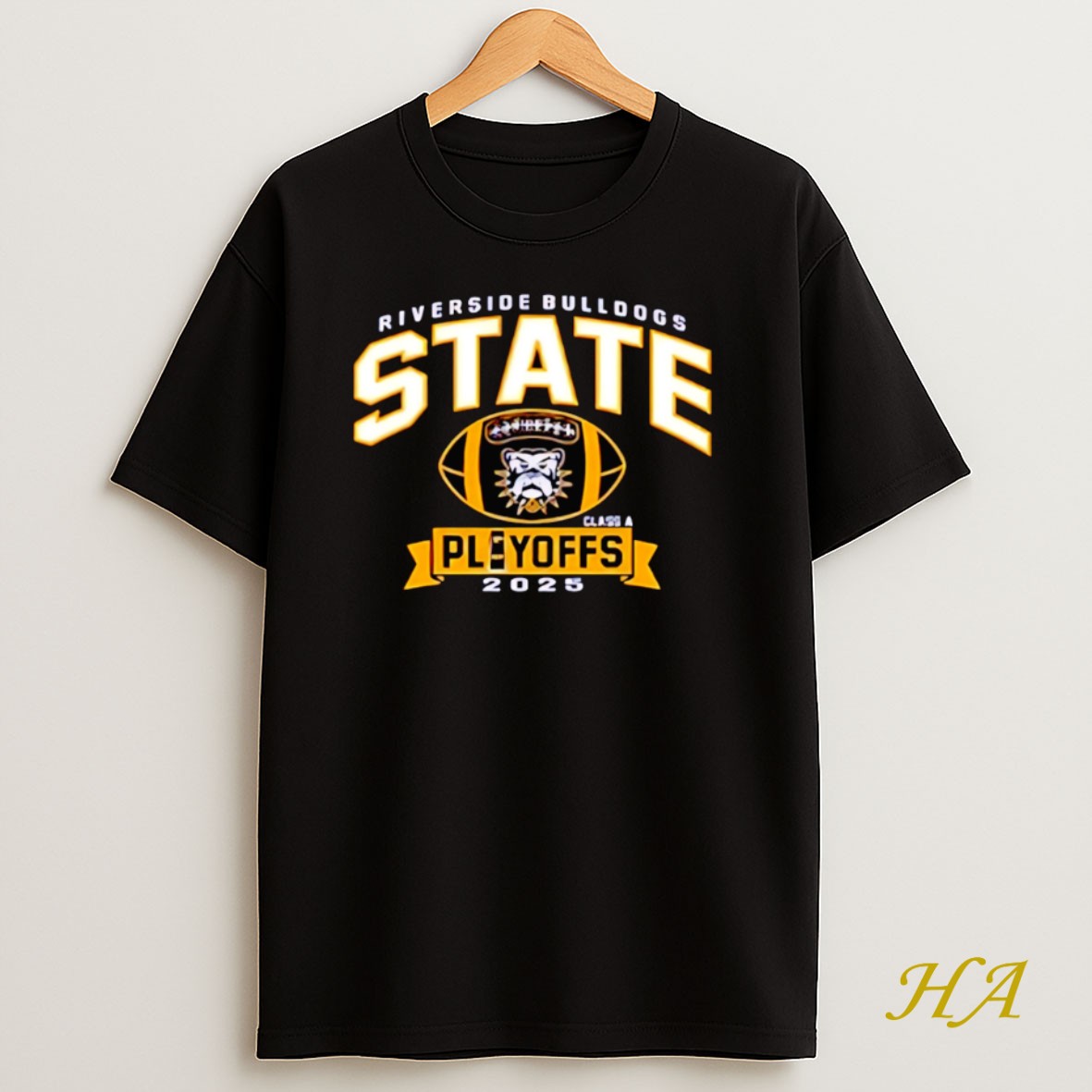 Official Riverside Bulldogs State Class A Playoffs 2025 T Shirt