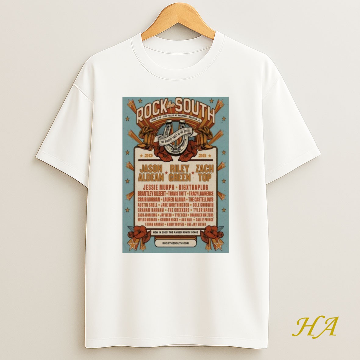 Official Rock The South Jun 11 13 2026 Decatur Event Shirt