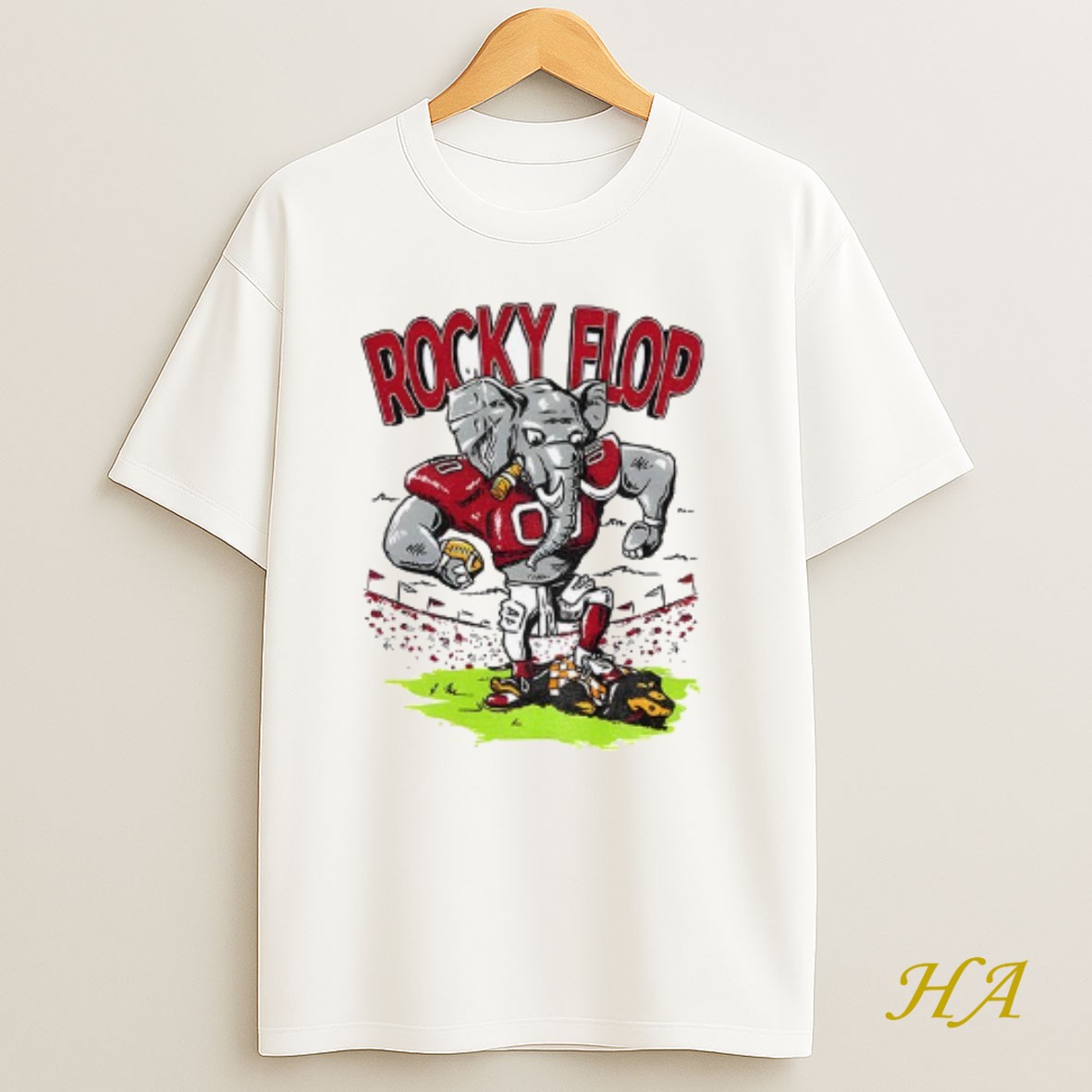 Official Rocky Flop Alabama Crimson Tide Beat Georgia Bulldogs Nfl Football T Shirt