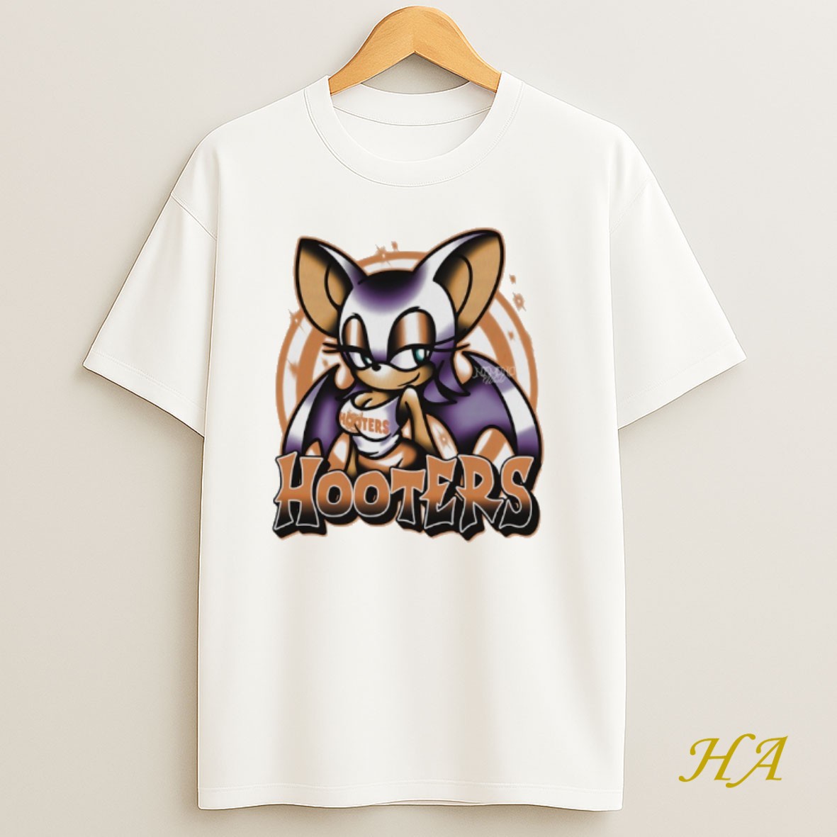 Official Rouge The Bat Hooters Shirt