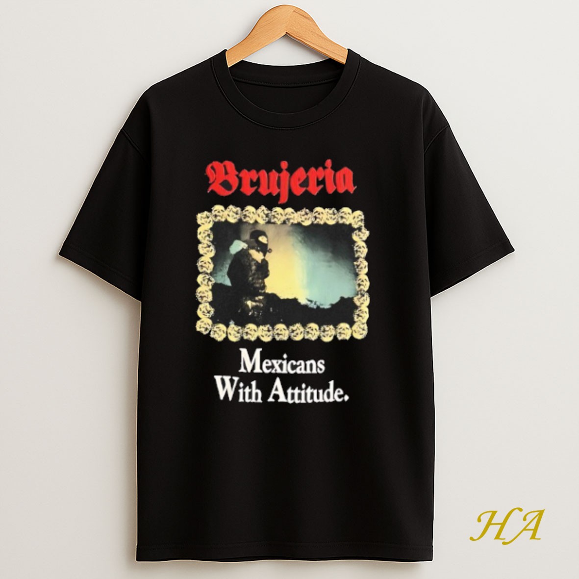 Official Rujeria Mexicans With Attitude Vintage Shirt