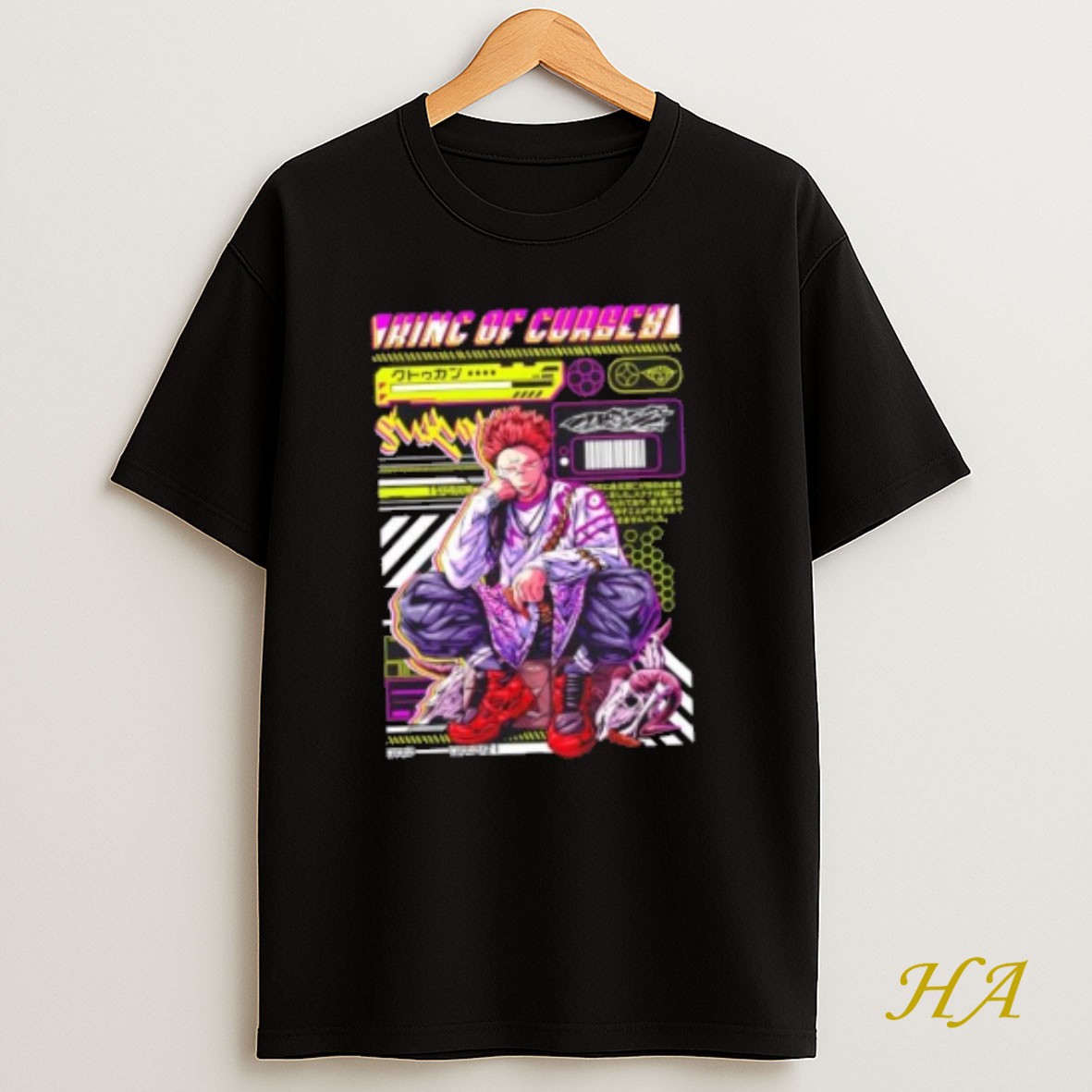 Official Ryomen Sukuna King Of Curses Anime Graphic T Shirt