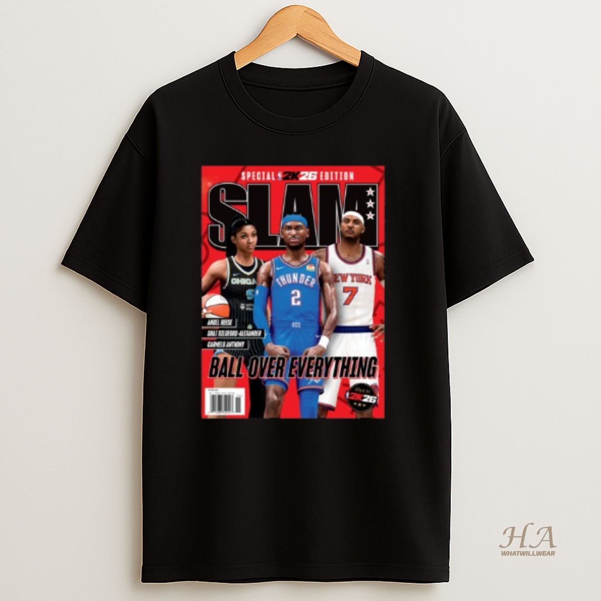 Official Slam Nba 2k26 Magazine T Shirt