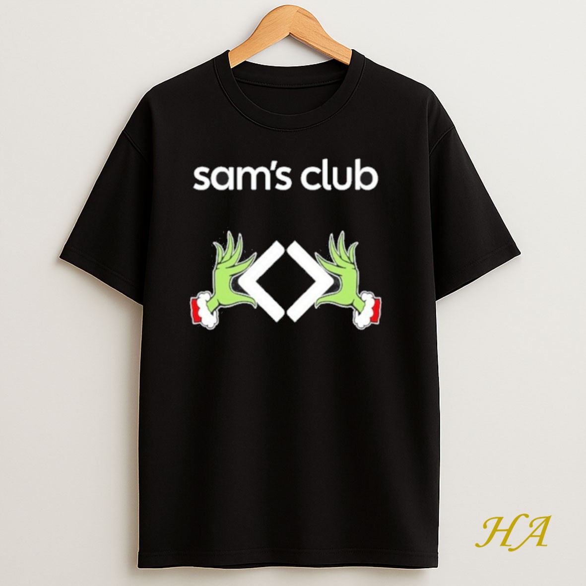 Official Sams Club Grinch Hand Shirt